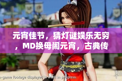 元宵佳節(jié)，猜燈謎娛樂無窮，MD換母鬧元宵，古典傳統(tǒng)重現(xiàn)風(fēng)采