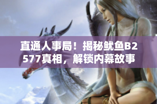 直通人事局！揭秘魷魚B2577真相，解鎖內(nèi)幕故事