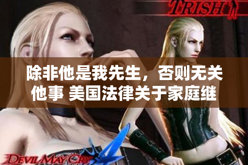 除非他是我先生，否則無關(guān)他事 美國法律關(guān)于家庭繼承的指引