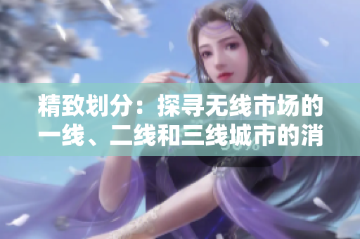 精致劃分：探尋無線市場的一線、二線和三線城市的消費特點