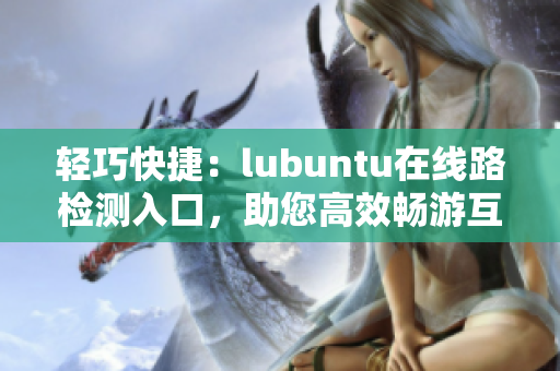 輕巧快捷：lubuntu在線路檢測(cè)入口，助您高效暢游互聯(lián)網(wǎng)
