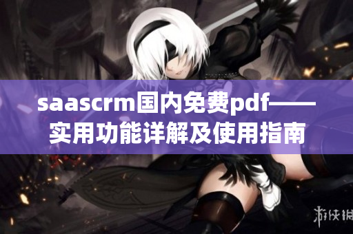 saascrm國內免費pdf——實用功能詳解及使用指南