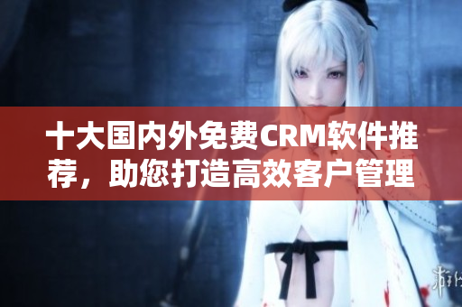 十大國(guó)內(nèi)外免費(fèi)CRM軟件推薦，助您打造高效客戶管理體系