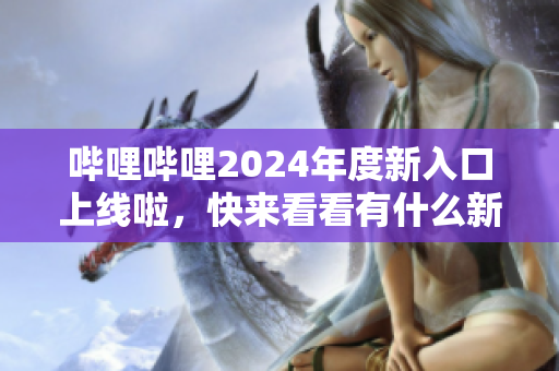 嗶哩嗶哩2024年度新入口上線啦，快來看看有什么新變化吧!