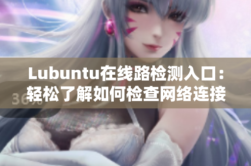 Lubuntu在線路檢測(cè)入口：輕松了解如何檢查網(wǎng)絡(luò)連接狀態(tài)