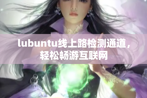 lubuntu線上路檢測通道，輕松暢游互聯(lián)網(wǎng)