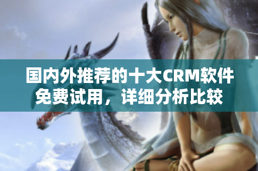 國(guó)內(nèi)外推薦的十大CRM軟件免費(fèi)試用，詳細(xì)分析比較
