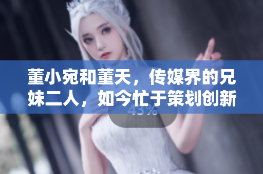 董小宛和董天，傳媒界的兄妹二人，如今忙于策劃創(chuàng)新節(jié)目，展現(xiàn)新視野。