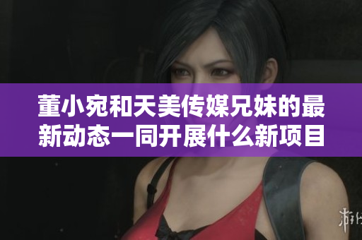 董小宛和天美傳媒兄妹的最新動態(tài)一同開展什么新項目？